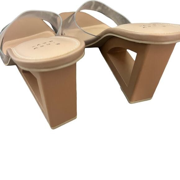 A NEW DAY Susana Wedge Heels Clear 11 - Picture 5 of 5
